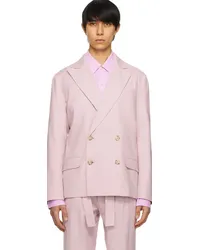 COMMAS Pink Double-Breasted Blazer Fresco