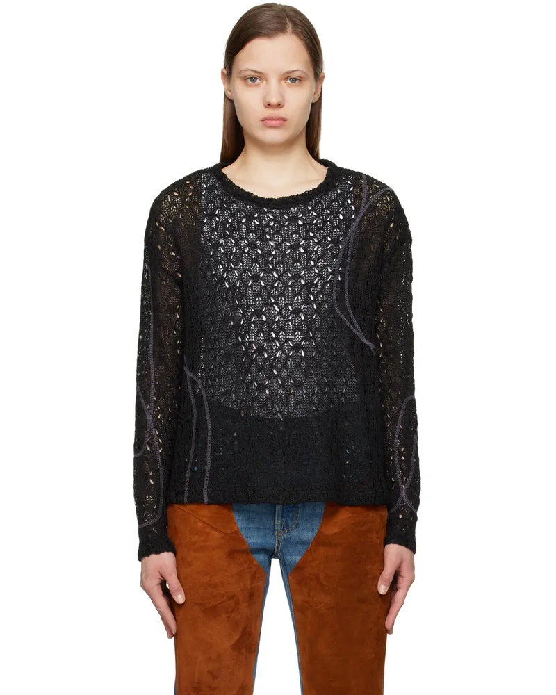 Andersson Bell Black Watton Sweater Black