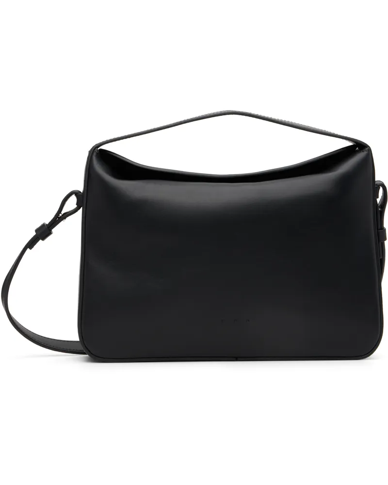 Aesther Ekme Black Soft Baguette Crossbody Bag 101