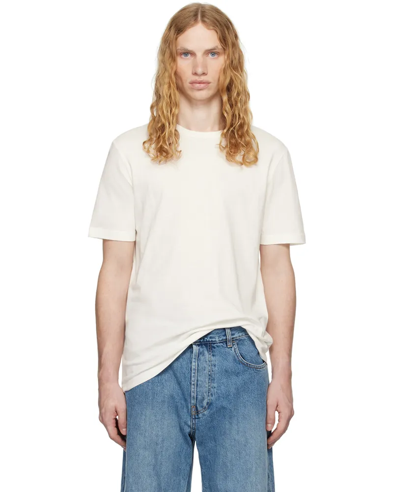 The Row White Luke T-shirt Wht