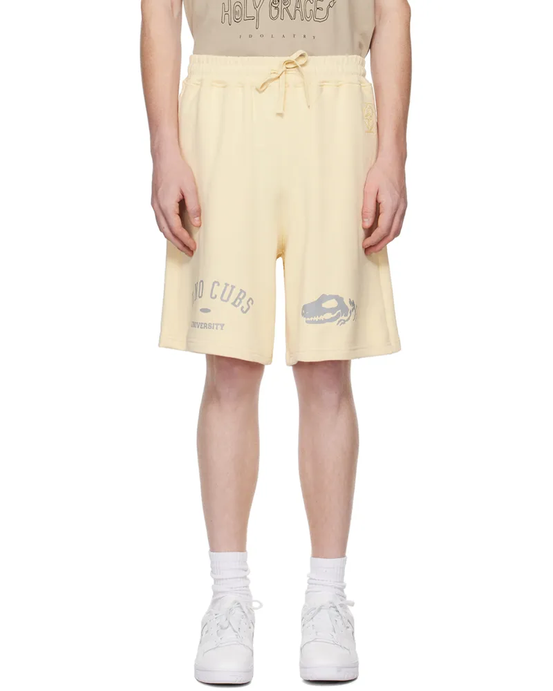 Kijun Beige 'Dino Cubs' Shorts Butter