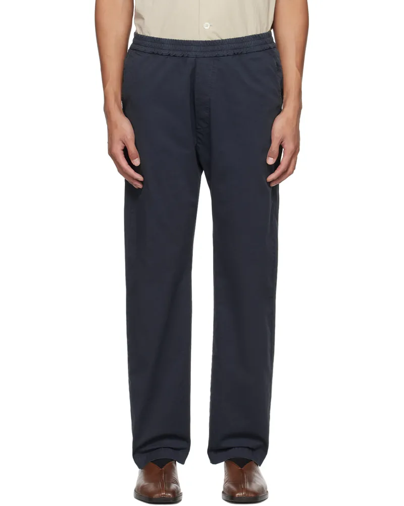 BARENA Navy Tosador Trevo Trousers 170