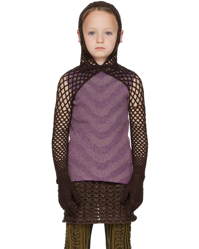 Isa Boulder SSENSE Exclusive Kids Brown Sleeves Brown