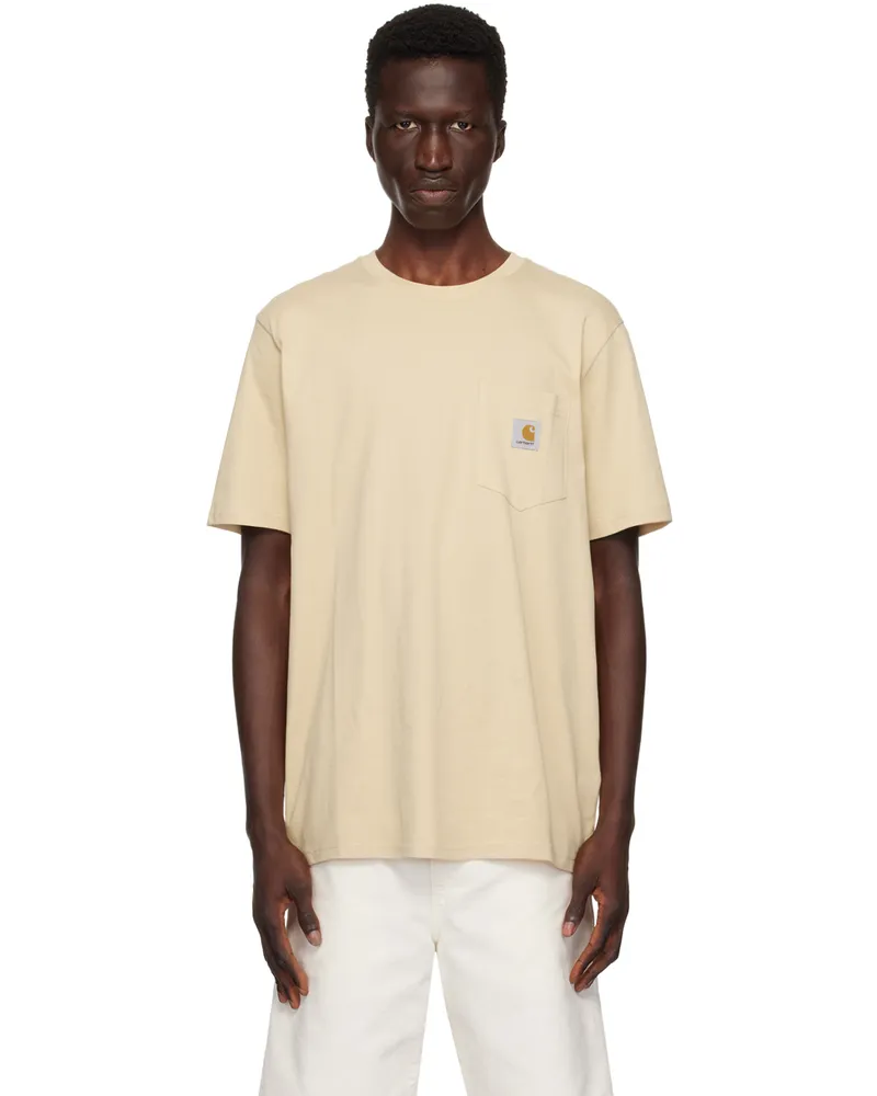 Carhartt WIP Beige Pocket T-Shirt Xx