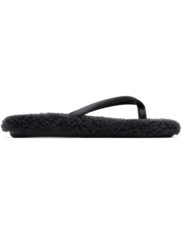 Ancient Greek Sandals Black Saionara Flip-Flops Black