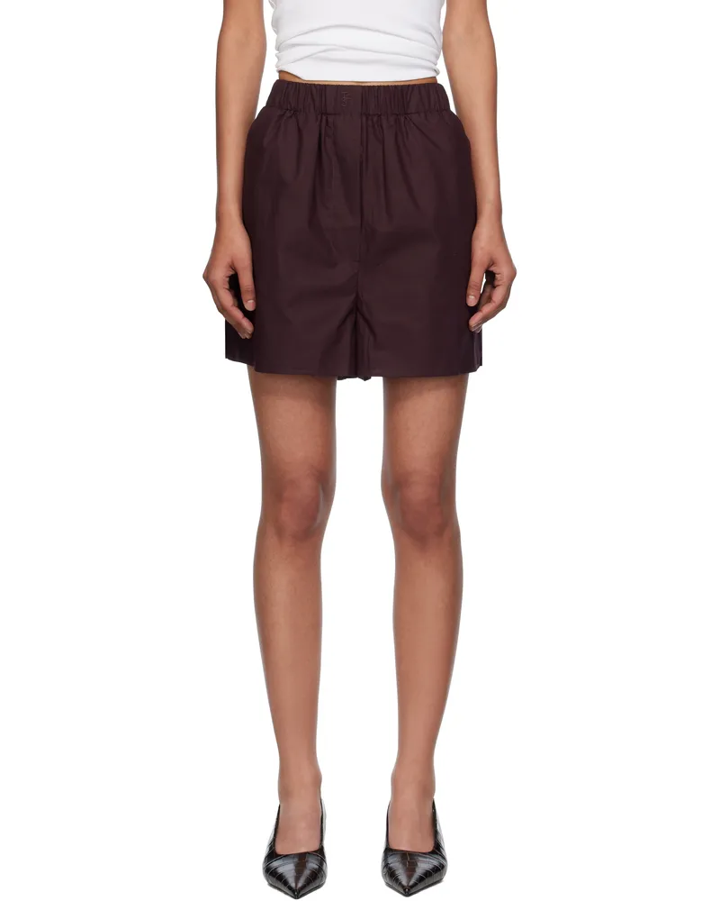 FRANKIE Shop Purple Lui Organic Cotton Boxer Shorts 287