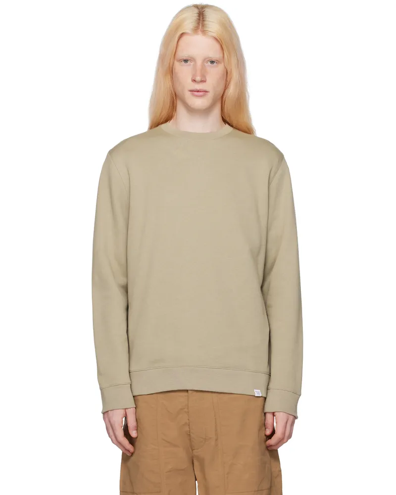 Norse Projects Beige Vagn Sweatshirt 0909