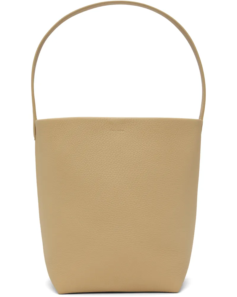 The Row Beige Medium N/S Park Tote Buld