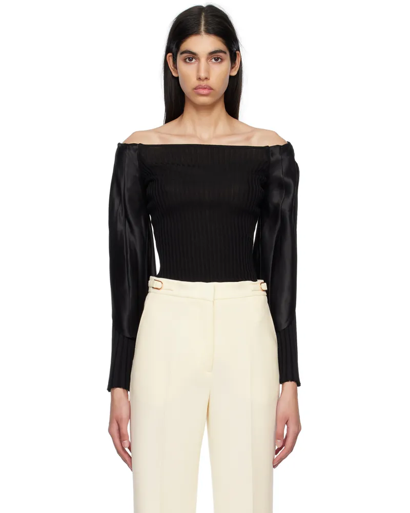 Gabriela Hearst Black Sandford Sweater Blk