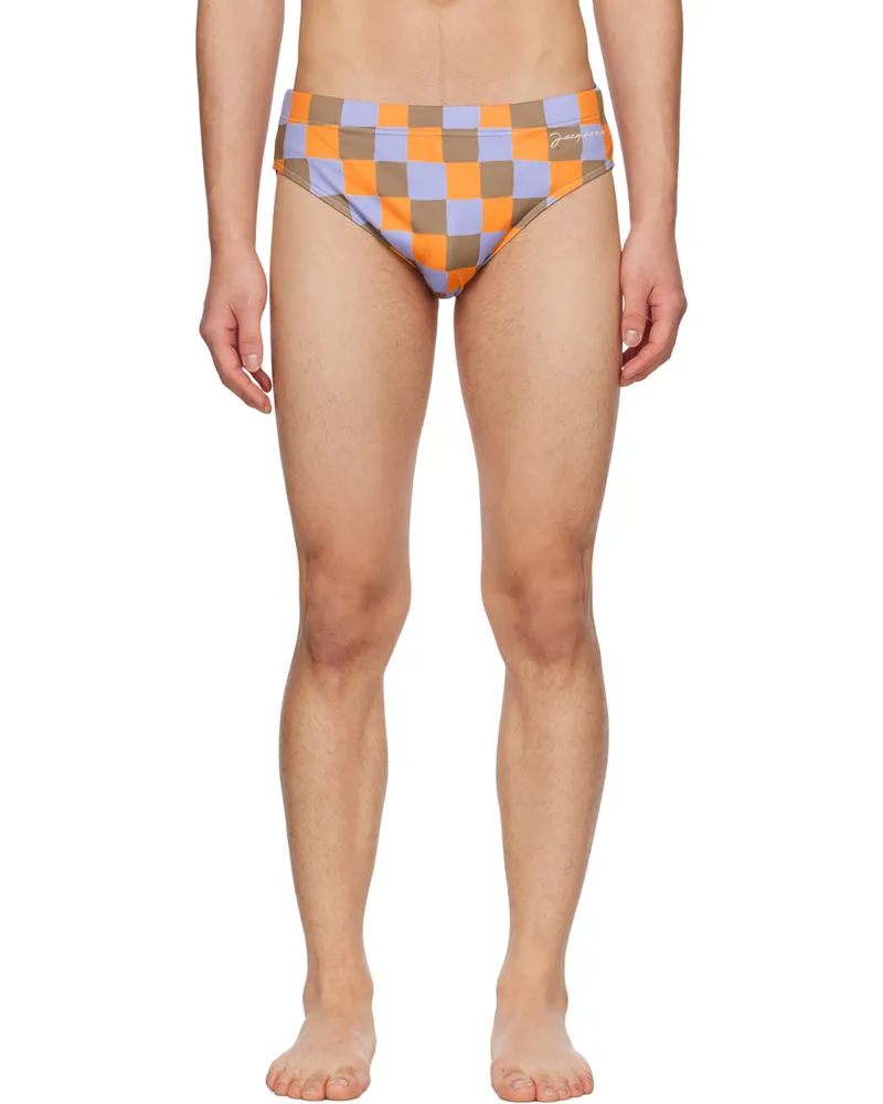 Jacquemus Multicolor Le Raphia 'Le Slip De Bain' Swim Briefs 7cl