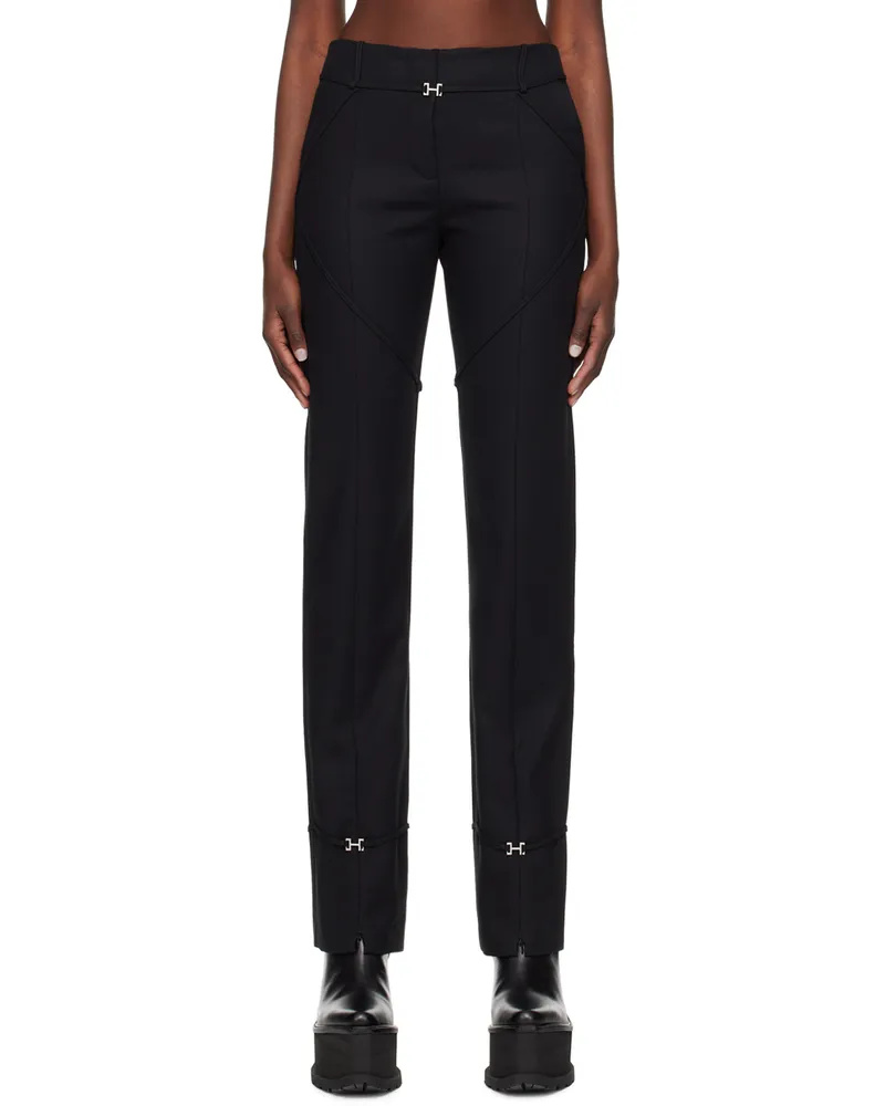 Heliot Emil Black Amentum Trousers Black