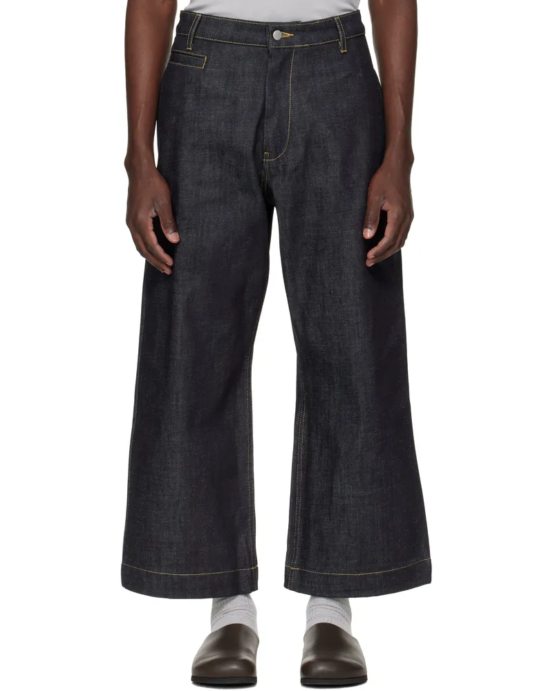 Studio Nicholson Blue Pyad Jeans Indigo