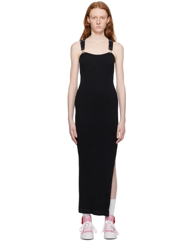 Moschino Black Overall Maxi Dress A1555