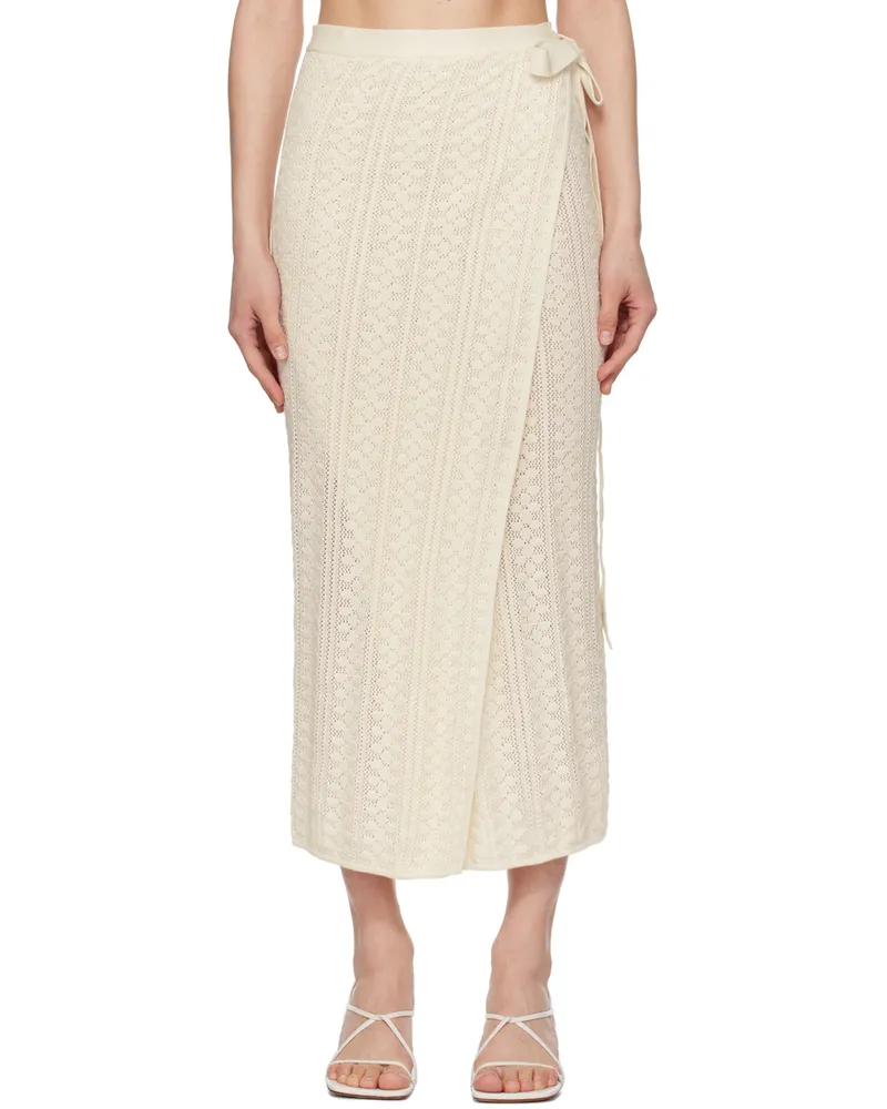 Holzweiler White Kelp Midi Skirt 1000