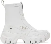 White Boccaccio II Ankle Boots