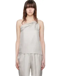 Loulou Studio Gray Adiran Camisole Silver