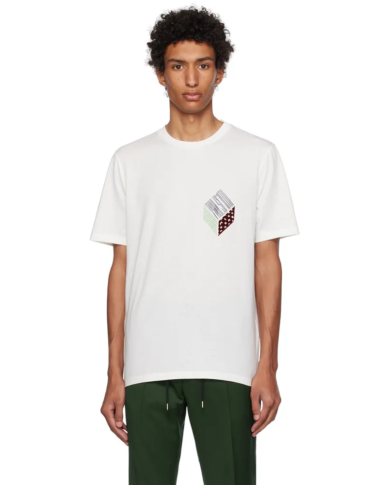 Paul Smith White Cube T-Shirt 01