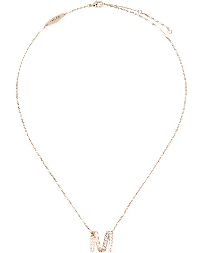 Max Mara M' Pendant Necklace 001