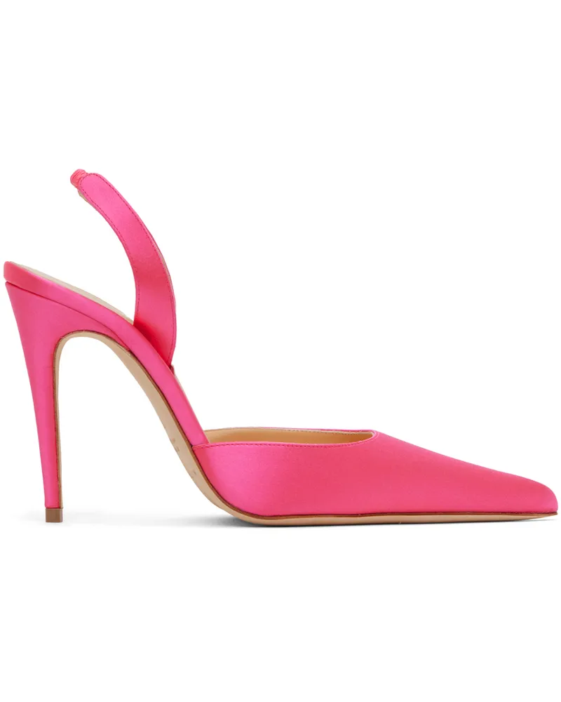 Magda Butrym Pink Pointed Heels Fuxia