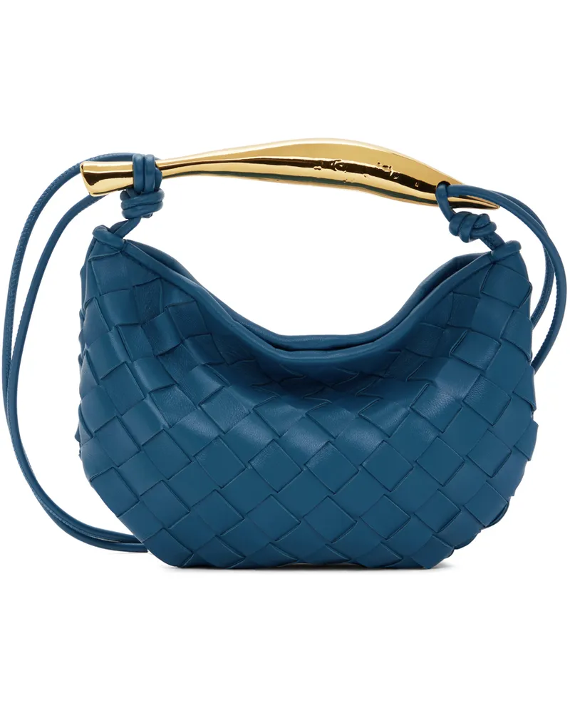 Bottega Veneta Blue Mini Sardine Bag 4425