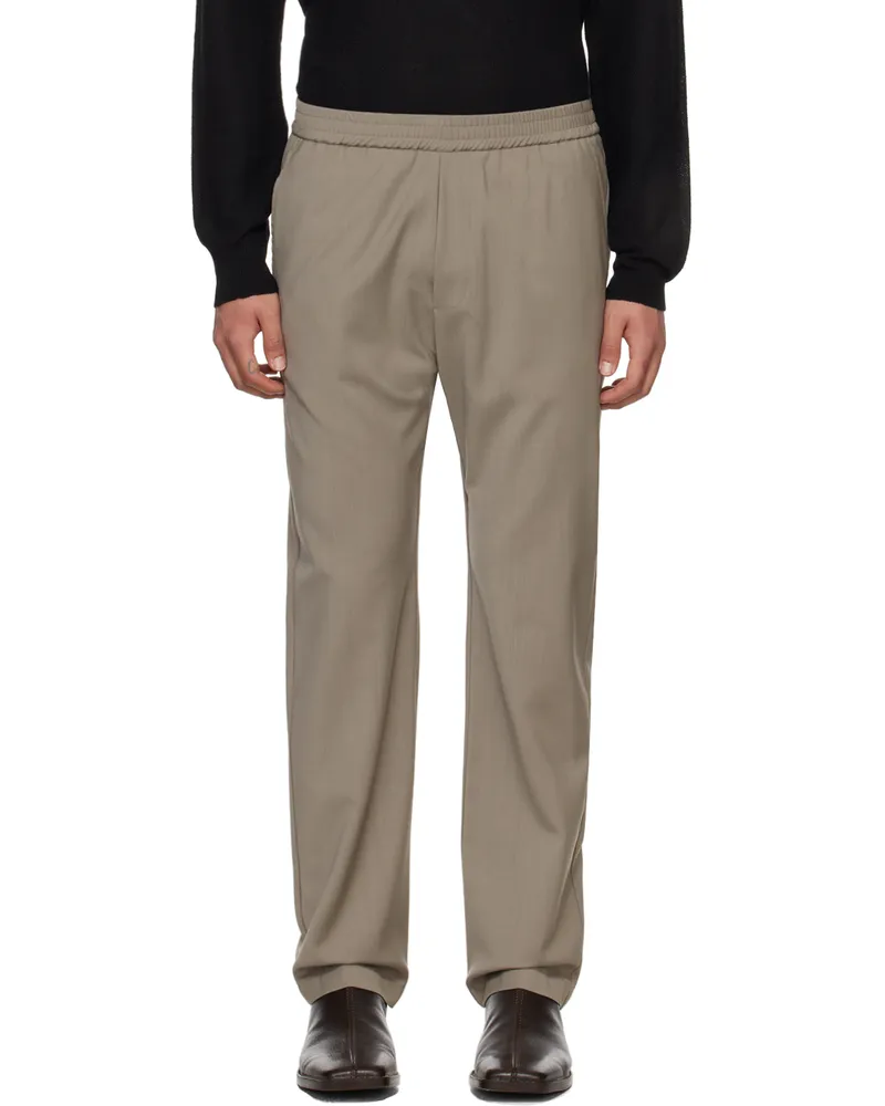 BARENA Taupe Tosador Trousers 238