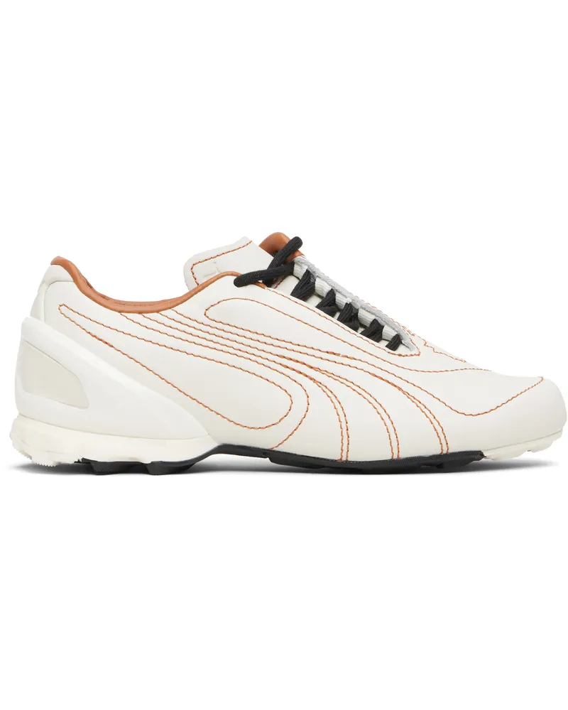 Puma SSENSE Exclusive White V-S1 Leather Sneakers White