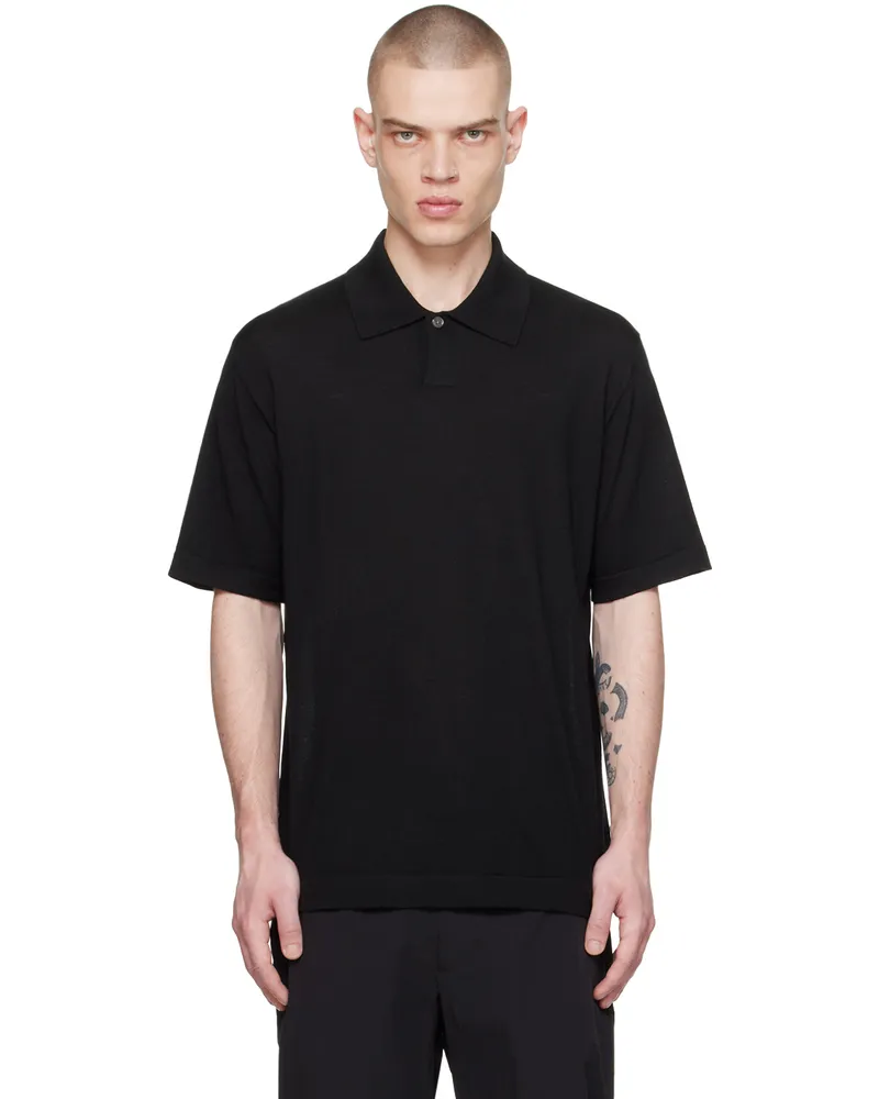 Norse Projects Black Jon Polo Black
