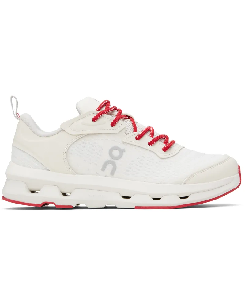 ON Off-White Cloudzone Moon Sneakers Ivory