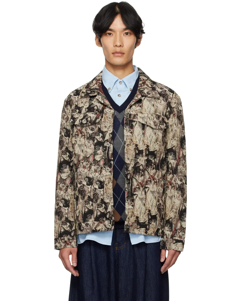 BLESS Multicolor N°08 Cat-Shirt Gobelin Jacket Cat