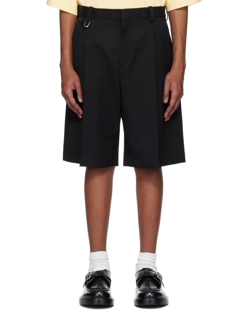 Jacquemus Black 'The Melo' Shorts 990