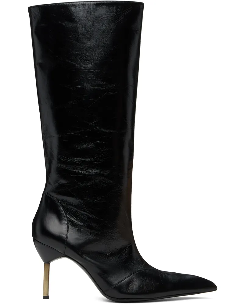 Charlotte Knowles Black Carmine Tall Boots Black