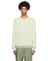 Jil Sander Green Crewneck Sweater -