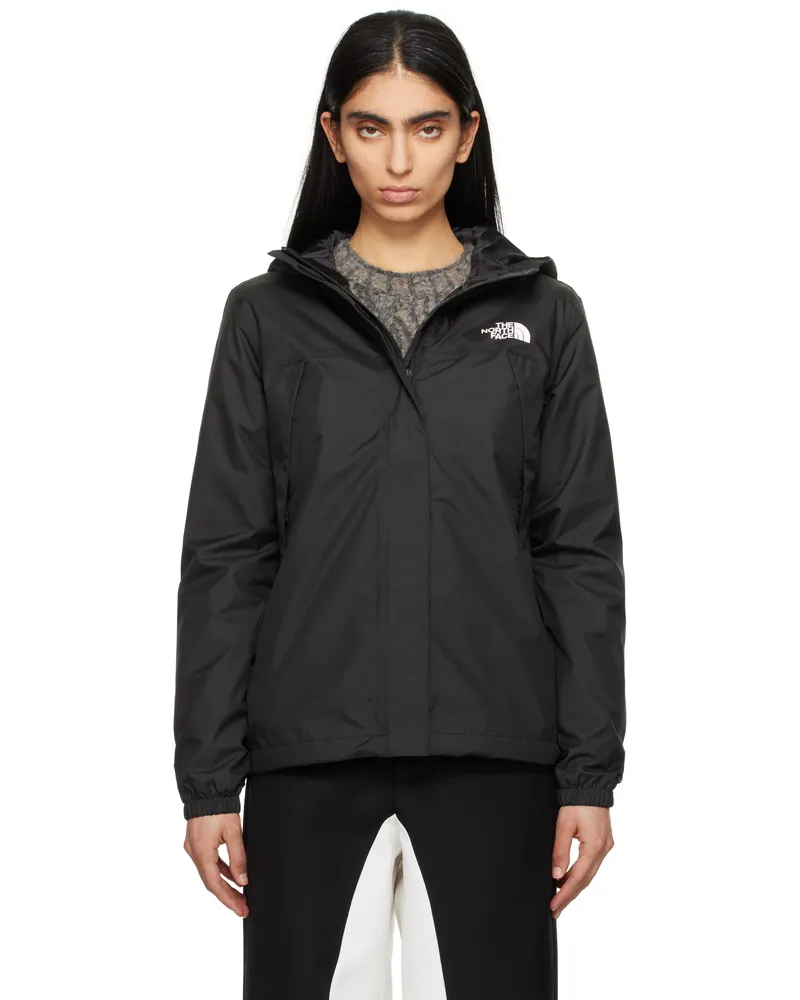 The North Face Black Antora Rain Jacket Jk3