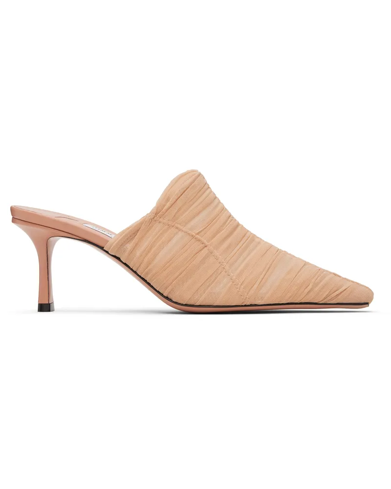 Jimmy Choo Pink Lotta 65 Mules Light