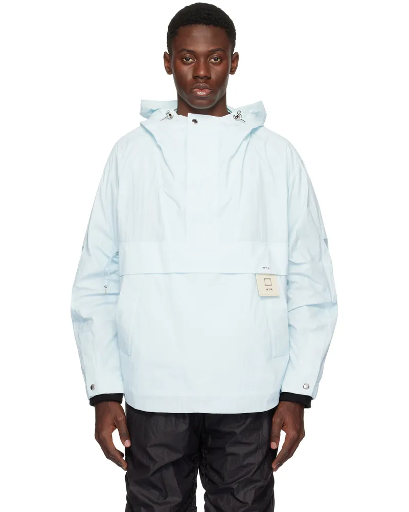 Wooyoungmi Blue Drawstring Jacket 935l