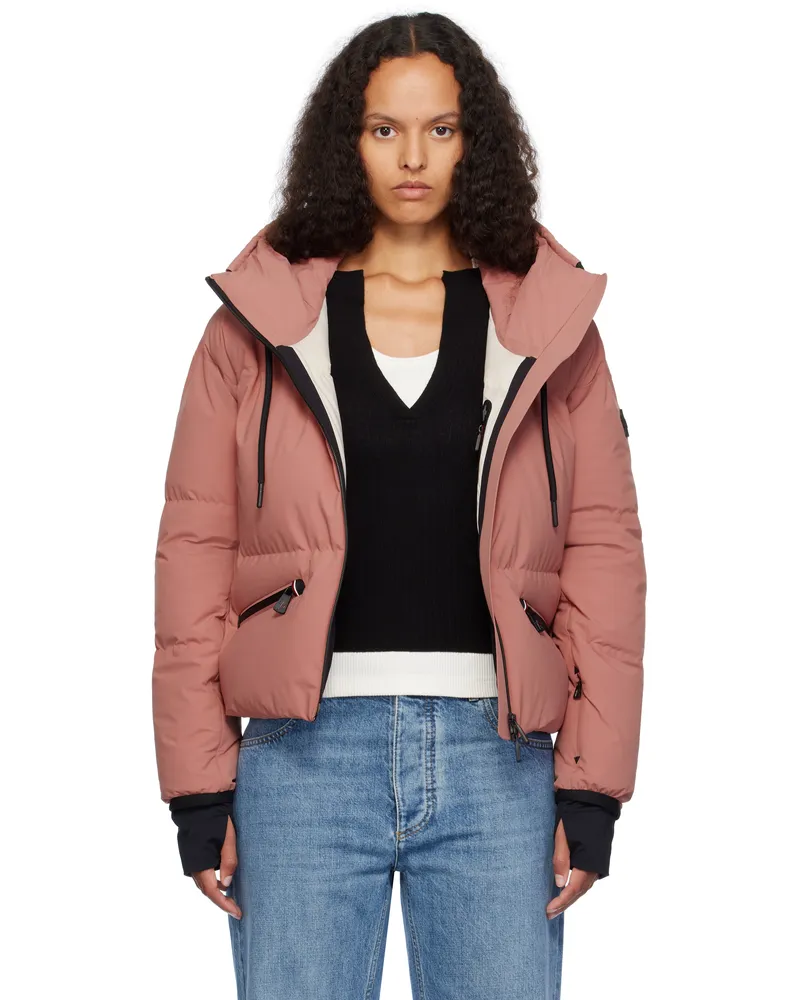 Moncler Pink Allesaz Down Jacket 56k