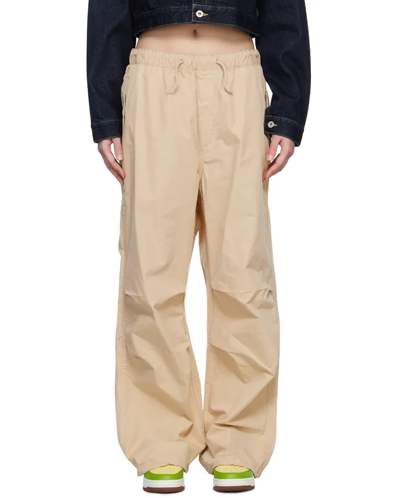 BAPE Beige Army Trousers Beige