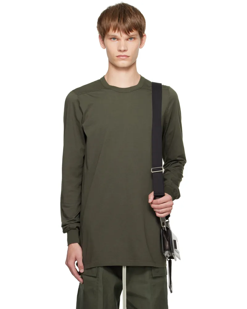 Rick Owens Khaki Concordians Level LS T-shirt 25