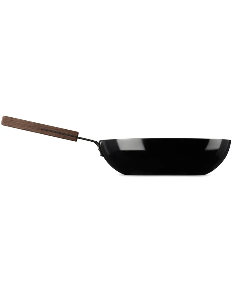 knIndustrie Black Aluminum Wok Black