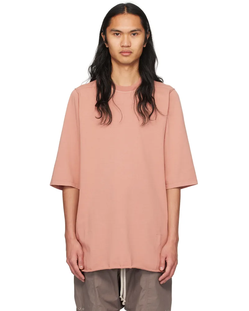 DRKSHDW by Rick Owens Pink Jumbo T-Shirt 13