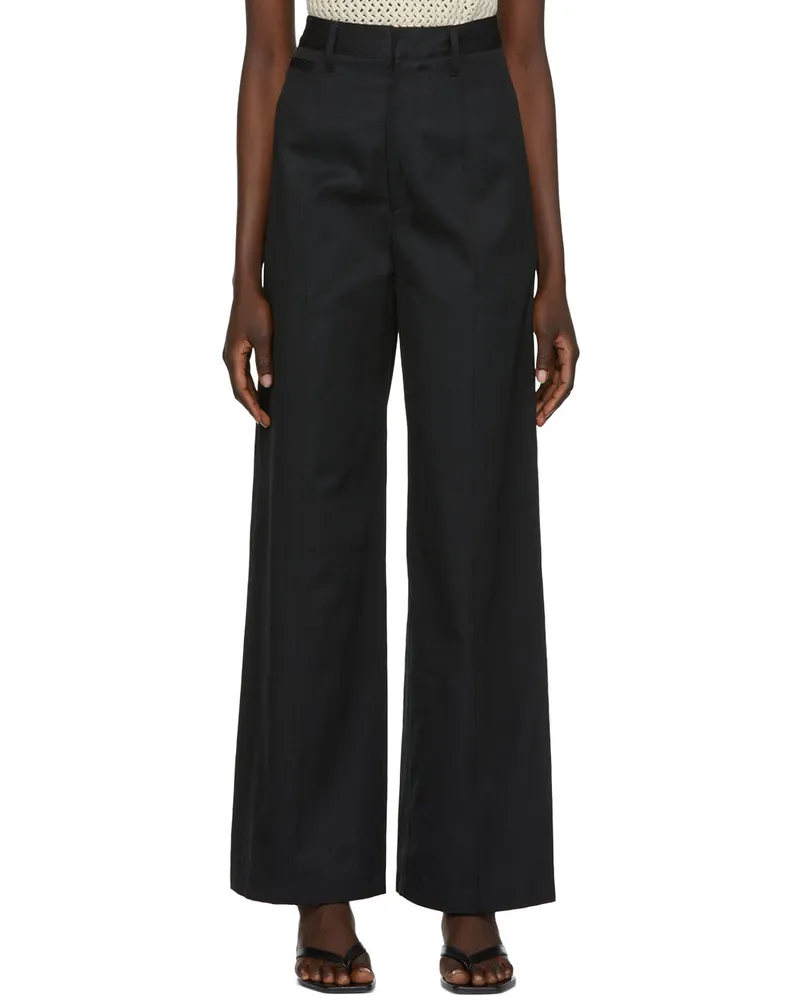DEVEAUX Black Lizzy Trousers Black