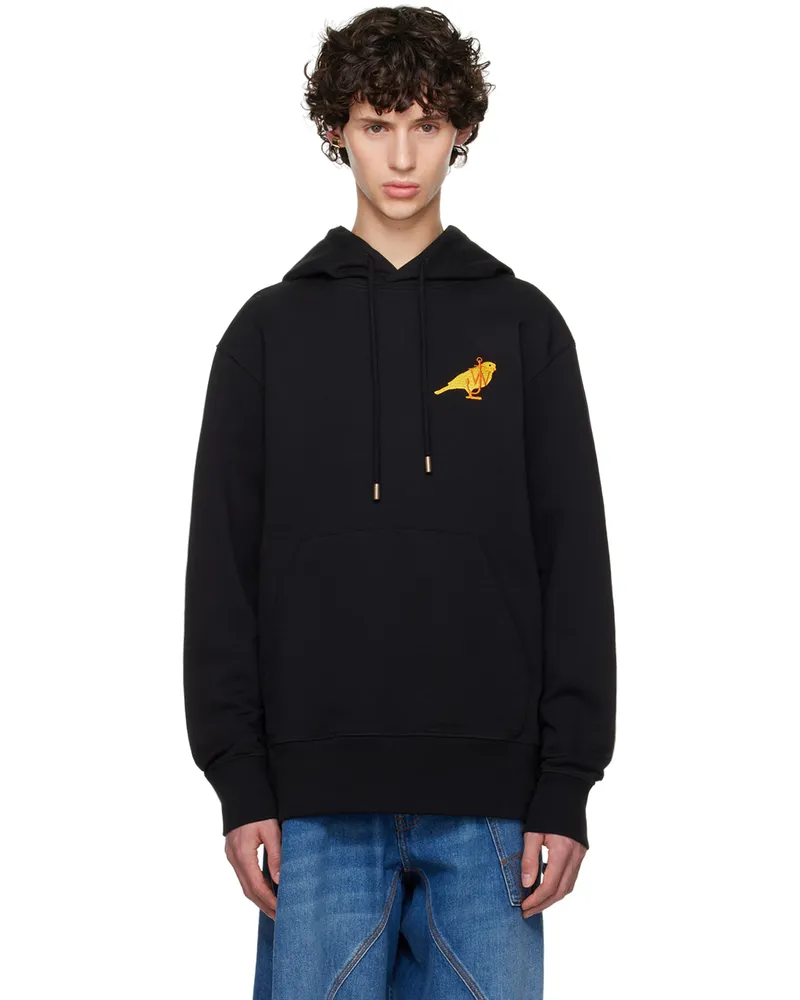 J.W.Anderson Black Canary Embroidered Hoodie 999