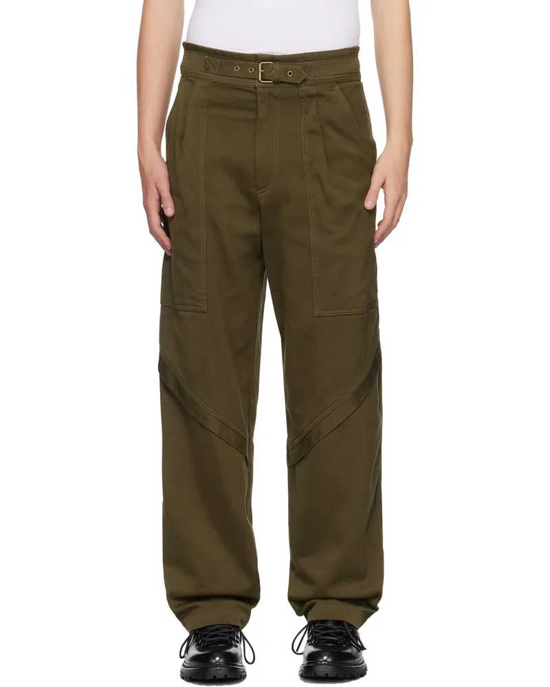Isabel Marant Khaki Tigui Trousers 50bz