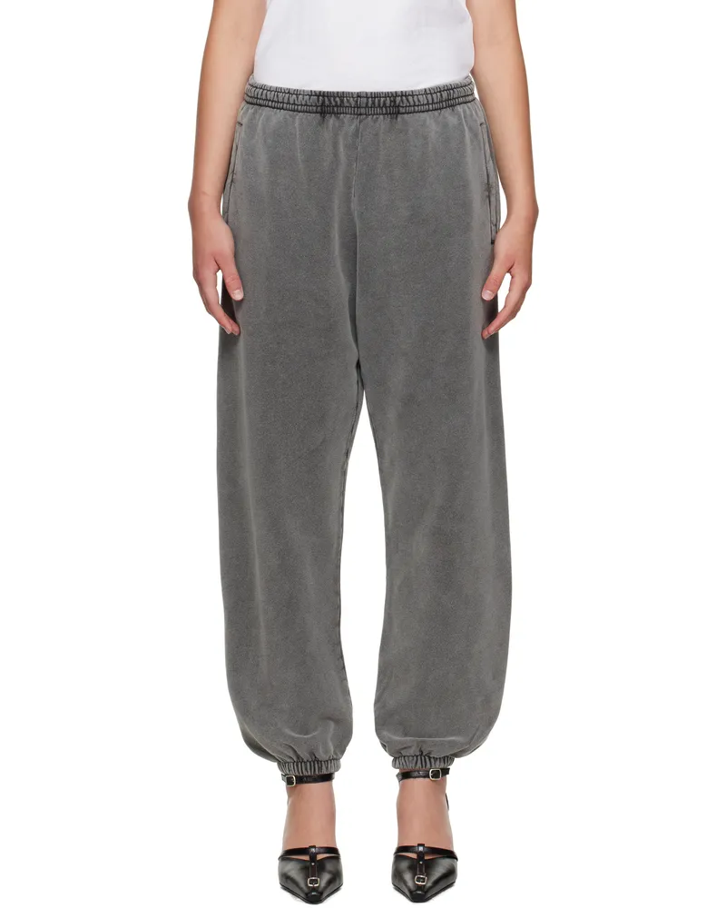 Acne Studios Gray Cotton Sweatpants Bm0