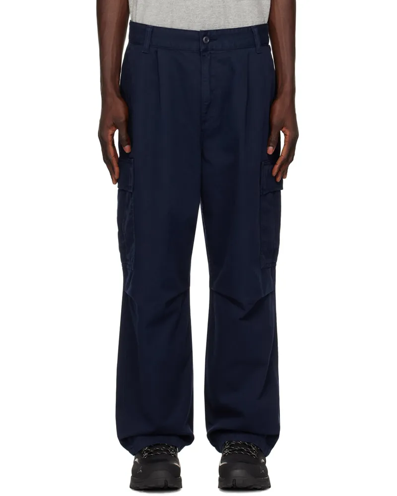 Carhartt WIP Navy Cole Cargo Pants Gd