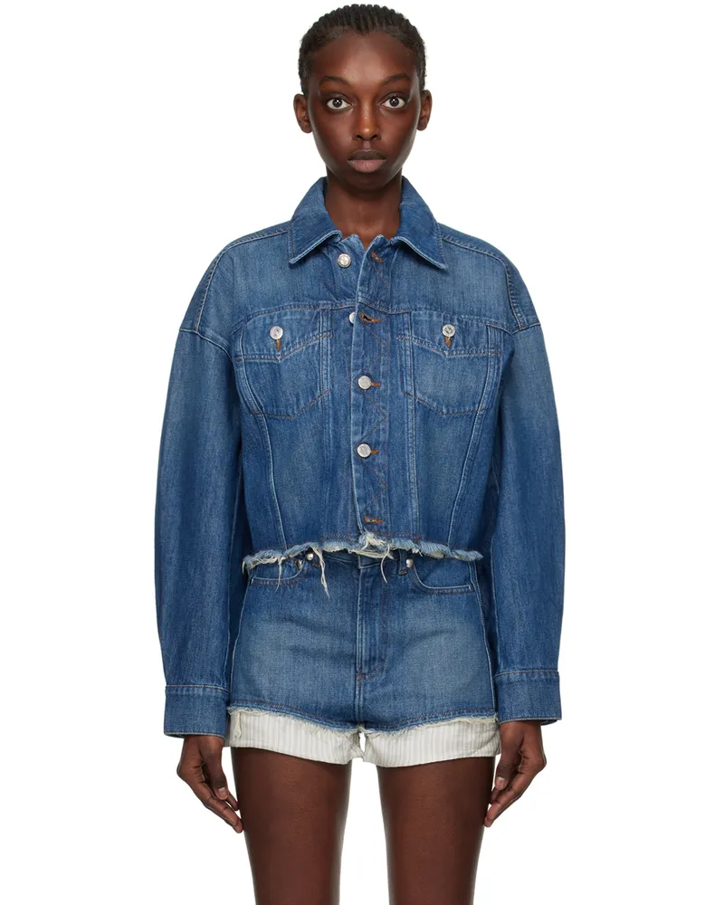 A.P.C. Indigo Natacha Ramsay-Levi Edition Sainters Denim Jacket Ial