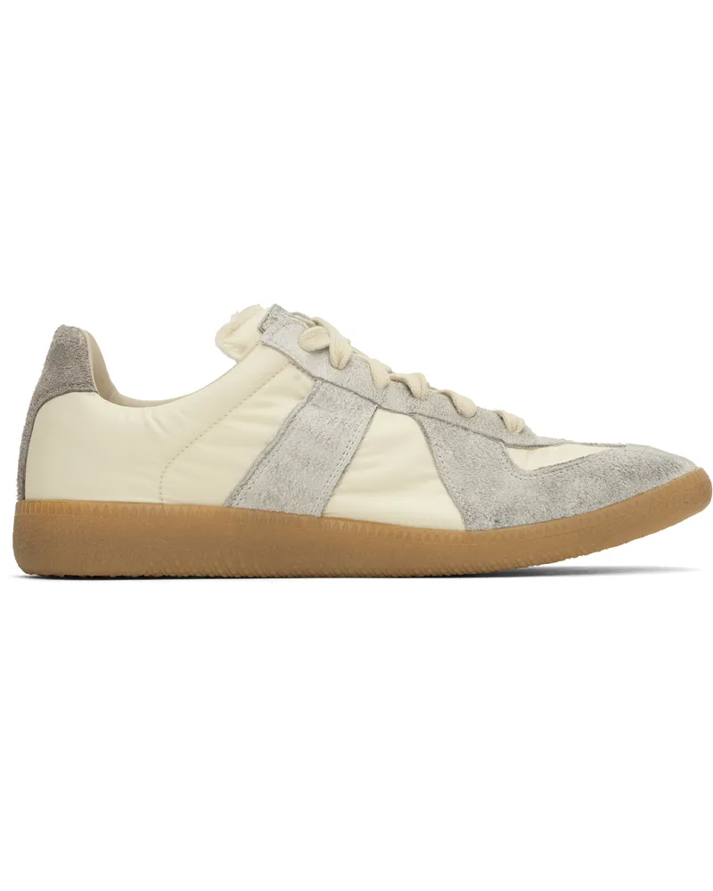 Maison Margiela Yellow & Gray Replica Sneakers Ha839