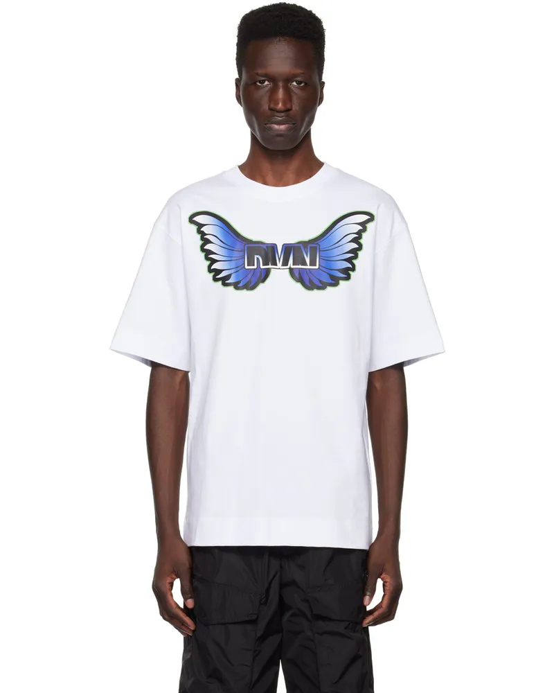 Dries van Noten White Print T-Shirt 1
