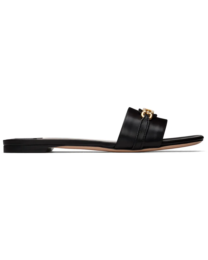 Tom Ford Black Leather Sandals 1n001