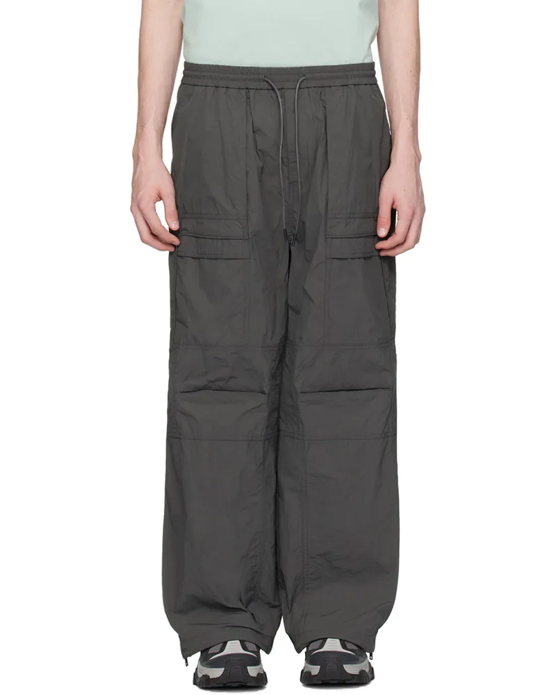 JUUN.J Gray Layered Cargo Pants 3